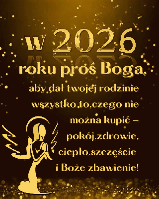 W 2026 Roku proś Boga